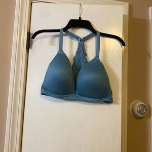 Aerie wireless bralette with crochet detailing on back 38DD!